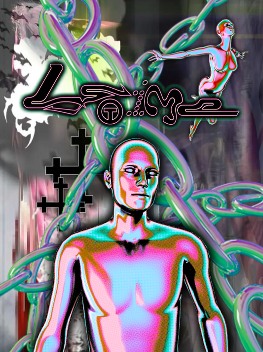 NEON/CHAINS graphic tee